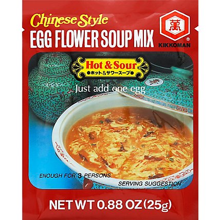 Kikkoman Soup Mix Egg Flower - .88 Oz - Image 2