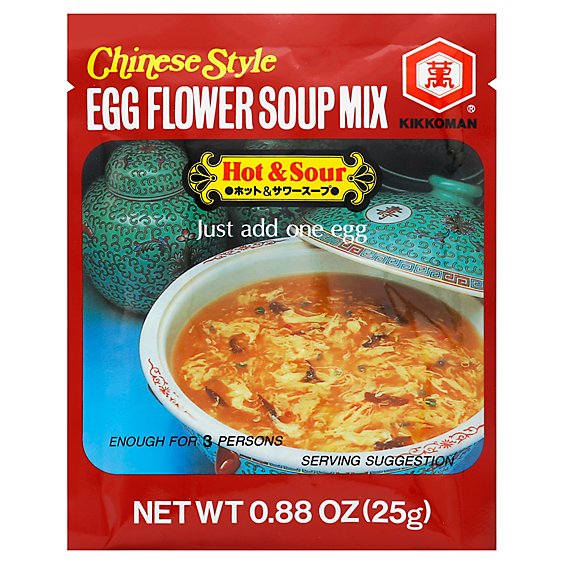 Kikkoman Soup Mix Egg Flower - .88 Oz