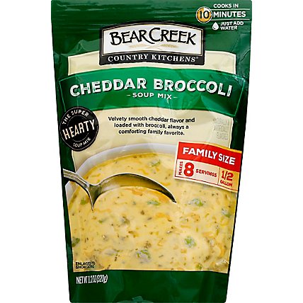 Bear Creek Soup Mix Cheddar Broccoli - 11.2 Oz - Image 2