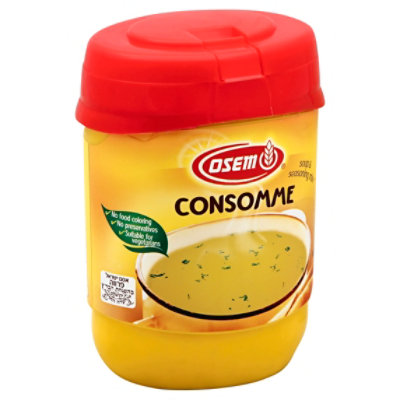 Osem Soup & Seasoning Mix Chicken Consomme Instant - 14.1 Oz