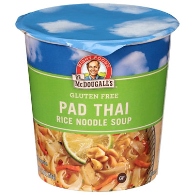 Dr. McDougalls Soup Gluten Free Vegan Pad Thai Noodle Soup - 2 Oz