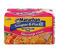Maruchan Ramen Noodle Soup Shrimp Flavor - 6-3 Oz