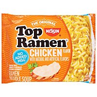 Nissin Top Ramen Ramen Noodle Soup Chicken Flavor - 3 Oz - Image 1