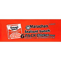 Maruchan Instant Lunch Ramen Noodle Soup Chicken Flavor - 6-2.25 Oz - Image 2