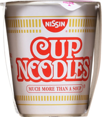 Nissin Cup Noodles Ramen Noodle Soup With Shrimp - 2.25 Oz - Image 4