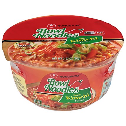 Nongshim Kimchi Noodle Bowl - 3.03 Oz - Image 2