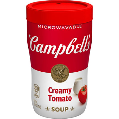 Campbells Soup Soup on the Go Creamy Tomato Cup - 11.1 Oz
