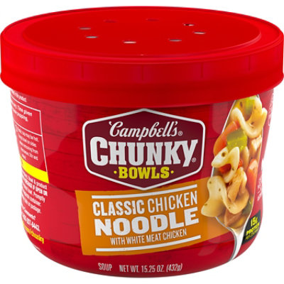 Campbell's Chunky Classic Chicken Noodle Soup - 15.25 Oz - Image 1