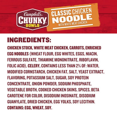 Campbell's Chunky Classic Chicken Noodle Soup - 15.25 Oz - Image 5