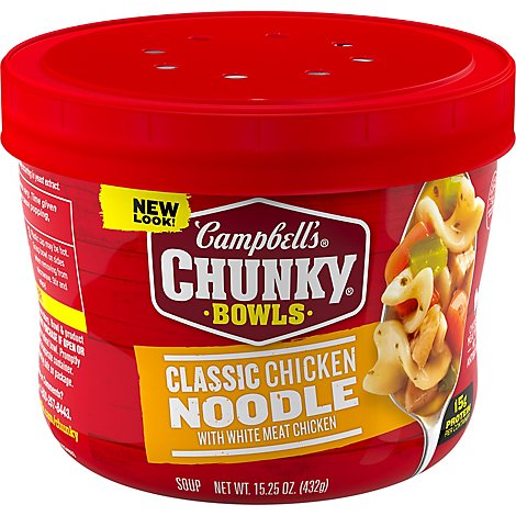 Campbells Chunky Soup Classic Chicken Noodle - 15.25 Oz