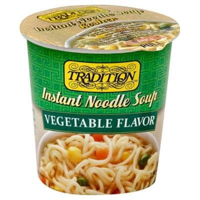 Tradition Vegetable Beef Noodle Instant Soup - 2.5 Oz - Image 1