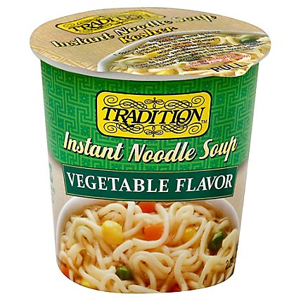 Tradition Vegetable Beef Noodle Instant Soup - 2.5 Oz - Image 1
