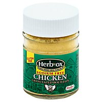 HERB-OX Bouillon Granulated Chicken Flavor Sodium Free - 3.3 Oz - Image 1