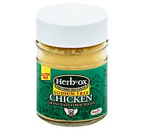 HERB-OX Bouillon Granulated Chicken Flavor Sodium Free - 3.3 Oz