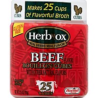 HERB-OX Bouillon Beef Flavor 25 Count - 3.25 Oz - Image 2