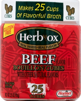 HERB-OX Bouillon Beef Flavor 25 Count - 3.25 Oz - Image 2