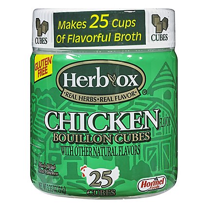 HERB-OX Bouillon Chicken Flavor 25 Count - 3.33 Oz - Image 3