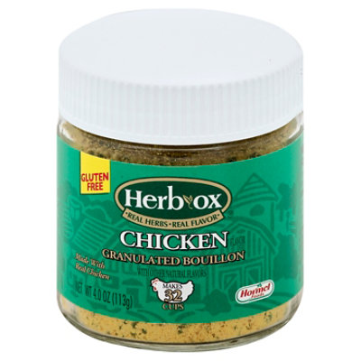 HERB-OX Bouillon Granulated Chicken Flavor - 4 Oz - Image 1