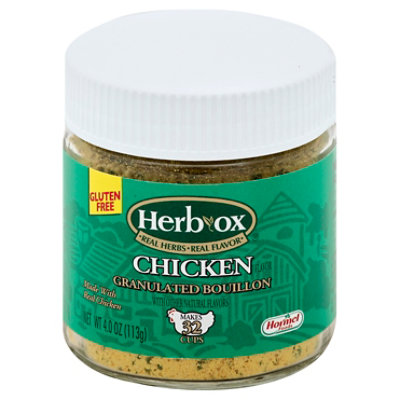 HERB-OX Bouillon Granulated Chicken Flavor - 4 Oz