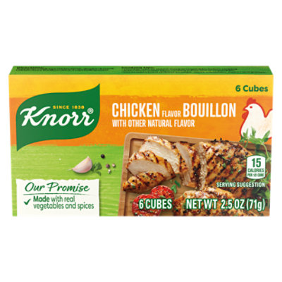 Knorr Bouillon Cubes Chicken Flavor Extra Large 6 Count - 2.5 Oz - Image 3