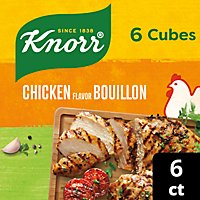 Knorr Bouillon Cubes Chicken Flavor Extra Large 6 Count - 2.5 Oz - Image 1