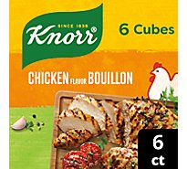 Knorr Bouillon Cubes Chicken Flavor Extra Large 6 Count - 2.5 Oz