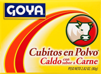 Goya Bouillon Powdered Beef Flavored Box - 2.82 Oz - Image 3