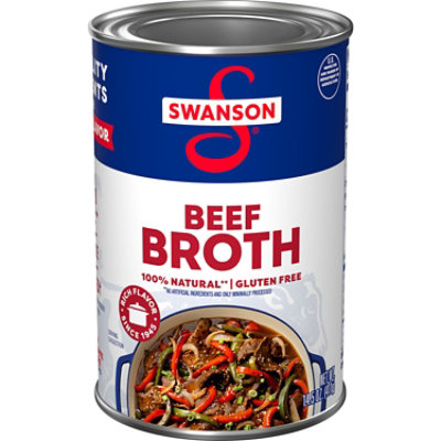 Swanson 100% Natural Beef Broth - 14.5 Oz - Image 1