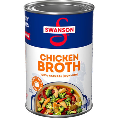 Swanson 100% Natural Chicken Broth - 14.5 Oz - Image 1