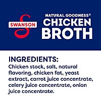 Swanson Natural Goodness Chicken Broth 33% Less Sodium - 32 Oz - Image 6