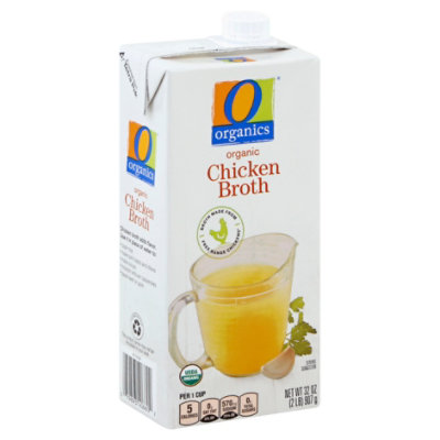 O Organics Organic Broth Chicken - 32 Oz - Safeway