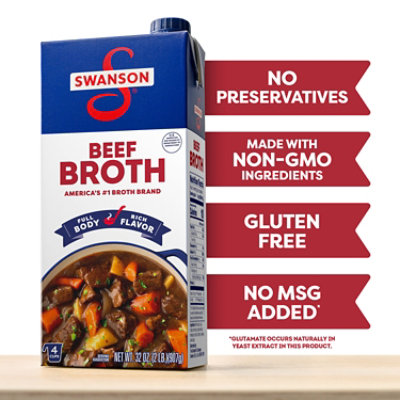 Swanson Beef Broth - 32 Oz - Image 3