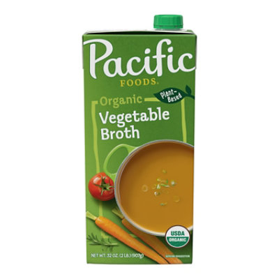 Pacific Foods Organic Vegetable Broth - 32 Oz - Image 1