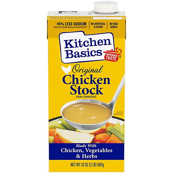 Kitchen Basics Original Chicken Stock Carton - 32 Oz