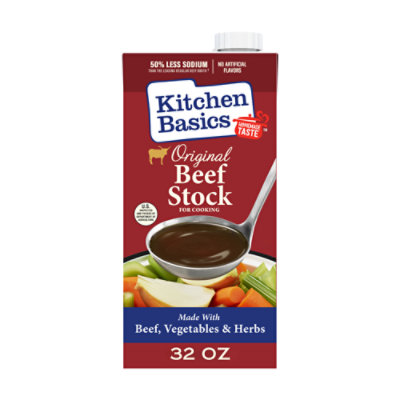 Kitchen Basics Original Beef Stock Carton - 32 Oz - Image 1