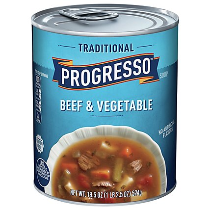 Progresso Traditional Soup Beef & Vegetable - 18.5 Oz - Image 3
