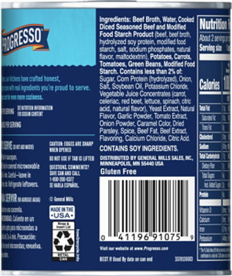 Progresso Traditional Soup Beef & Vegetable - 18.5 Oz - Image 6