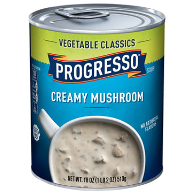Progresso Vegetable Classics Soup Creamy Mushroom - 18 Oz