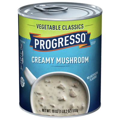 Progresso Vegetable Classics Soup Creamy Mushroom - 18 Oz