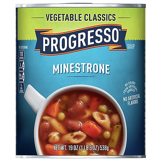 Progresso Vegetable Classics Soup Minestrone - 19 Oz