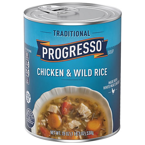 Progresso Traditional Soup Chicken & Wild Rice - 19 Oz