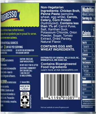 Progresso Vegetable Classics Soup Hearty Penne in Chicken Broth - 19 Oz - Image 6