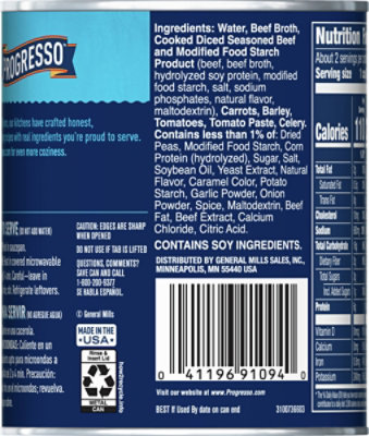 Progresso Traditional Soup Beef Barley - 19 Oz - Image 6