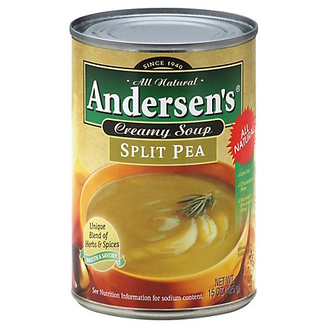 Andersens Soup Creamy Split Pea - - Online Groceries | Vons