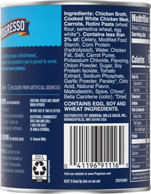 Progresso Traditional Soup Hearty Chicken & Rotini - 19 Oz - Image 6