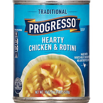 Progresso Traditional Soup Hearty Chicken & Rotini - 19 Oz - Image 2