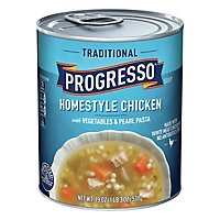 Progresso Traditional Soup Homestyle Chicken with Vegetables & Pearl Pasta - 19 Oz - Image 1
