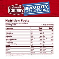 Campbells Chunky Soup Savory Vegetable - 18.8 Oz - Image 5