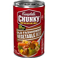 Campbells Chunky Soup Old Fashioned Vegetable Beef - 18.8 Oz - Image 2