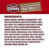 Campbells Chunky Soup Old Fashioned Vegetable Beef - 18.8 Oz - Image 6